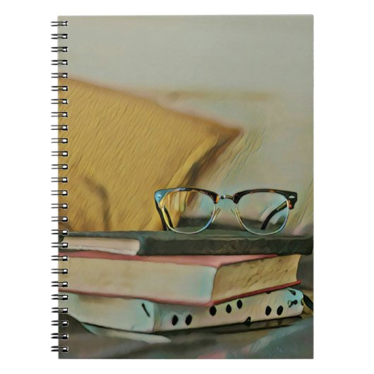 ヴィンテージブックアートワーク ノートブック (正面)