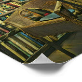 ヴィンテージブックアートワーク ポスター (角)