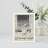 ヴィンテージブックイラストレーショントゥインクルスター ポストカード (スタンド正面)