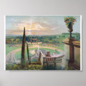 ヴィンテージブックイラストレーション ポスター (正面)