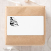 ヴィンテージブックカスタムアートワーク ラベル (インサイチュ)