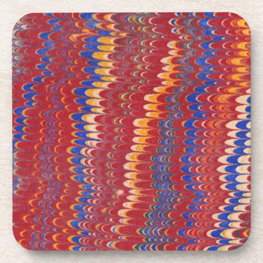 ヴィンテージブックカバーの修正 コースター (正面)