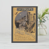 ヴィンテージブックカバードクターダンロップの家族の練習 (スタンド正面)