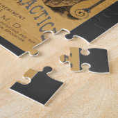 ヴィンテージブックカバードクターダンロップの家族の練習 ジグソーパズル (側面)