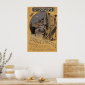 ヴィンテージブックカバードクターダンロップの家族の練習 ポスター (キッチン)