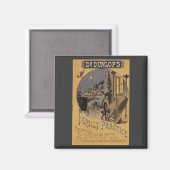 ヴィンテージブックカバードクターダンロップの家族の練習 マグネット (正面/裏面)