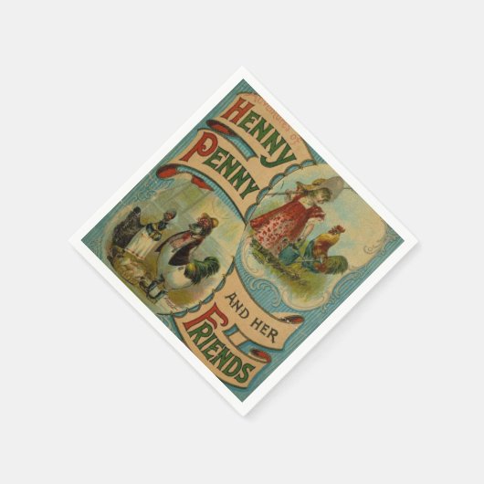 ヴィンテージブッククラブパーティー任意の目的のナプキン スタンダードカクテルナプキン (角)