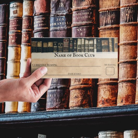 ヴィンテージブックク読ラブのトラッカーブックマーク