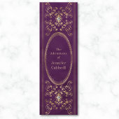 ヴィンテージブックスパインモノグラムパープルアドベンチャー ヨガマット