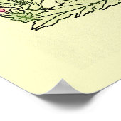 ヴィンテージブックタイトルページ多くの土地の子守 ポスター (角)