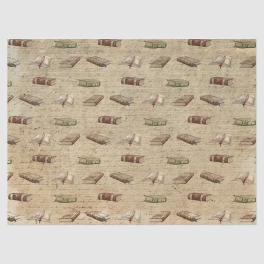 ヴィンテージブックティッシュペーパー 薄葉紙 (正面)