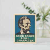 ヴィンテージブックプロモーションアブラハムリンカーン ポストカード (スタンド正面)