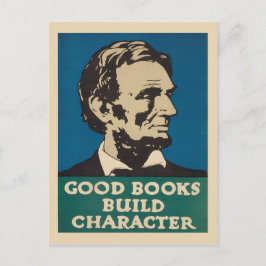 ヴィンテージブックプロモーションアブラハムリンカーン ポストカード