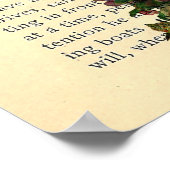 ヴィンテージブックページブルドッグキングポスター ポスター (角)