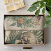 ヴィンテージブックボタニースカル切り離 薄葉紙 (ギフト)