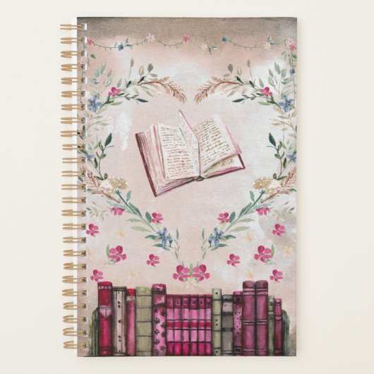 ヴィンテージブックラバープランナー プランナー手帳 (正面)