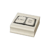 ヴィンテージブックリーダー本蔵書票Ex Libris ラバースタンプ (スタンプ)