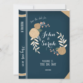 ヴィンテージブック日付の保存 セーブザデート