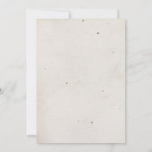 ヴィンテージブック結婚式招待状 招待状 (裏面)