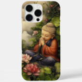 ヴィンテージブッダ美術の平和禅デザイン Case-Mate iPhoneケース (裏面)