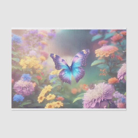 ヴィンテージブッテフライデコページ 薄葉紙 (正面)