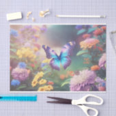 ヴィンテージブッテフライデコページ 薄葉紙 (クラフト)