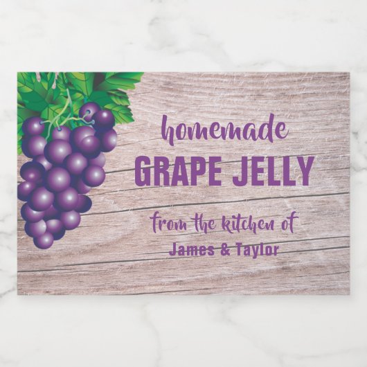 ヴィンテージブドウ素朴な納屋の木の背景 フードラベル (シングルラベル)