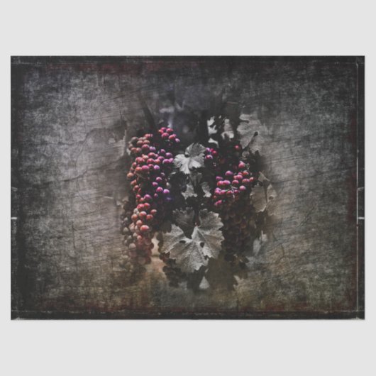 ヴィンテージブドウ 薄葉紙 (正面)