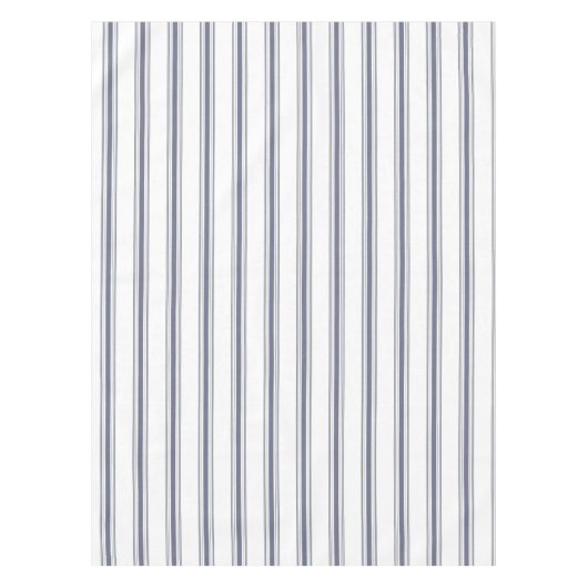 ヴィンテージブフランスのルー織物のチクタク テーブルクロス (正面)