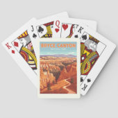 ヴィンテージブライスキャニオン国立公園 トランプ (裏面)