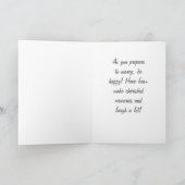 ヴィンテージブライダルシャワーカード 招待状 (内部)