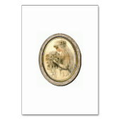 ヴィンテージブライダルシャワーテーブル番号カード テーブルナンバー (裏面)