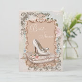 ヴィンテージブライダルシャワー招待状 招待状 (スタンド正面)