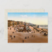 ヴィンテージブライトンサセックスイングランド ポストカード (正面/裏面)