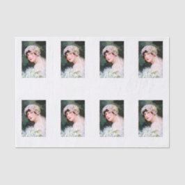 ヴィンテージブライド ウェディング ホワイトレース フローラル ブーケ 薄葉紙