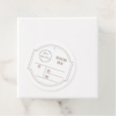 ヴィンテージブラウンつるラベルラベル フェイバータグ (インサイチュ)