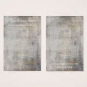 ヴィンテージブラウンズグランジネックレスホルダー表示カード (正面&裏面)