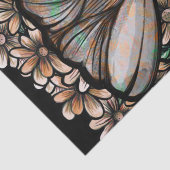 ヴィンテージブラウンモス自然愛好家デイジーデイジー 薄葉紙 (詳細)