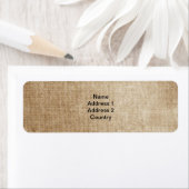 ヴィンテージブラウン住所 シール (インサイチュ)