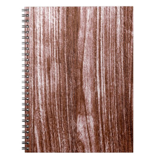 ヴィンテージブラウン絵を描バラノート ノートブック (正面)