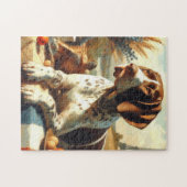 ヴィンテージブラケ絵画フランセ ジグソーパズル (横)