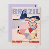 ヴィンテージブラジルはがき ポストカード (正面/裏面)