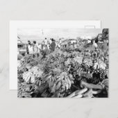 ヴィンテージブラジルマナウス川市場 ポストカード (正面/裏面)