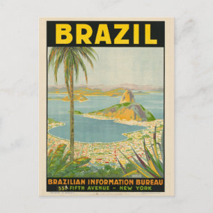 ヴィンテージブラジル観光旅行 ポストカード