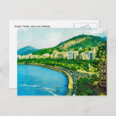ヴィンテージブラジル、リオデジャネロ ポストカード (正面/裏面)