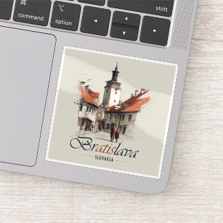 ヴィンテージブラチスラバスロバキア旅行、旧市街タワー シール