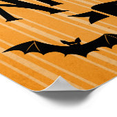 ヴィンテージブラックこうもり薬局 ポスター (角)