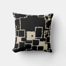 ヴィンテージブラックとトープの正方形