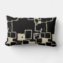 ヴィンテージブラックとトープの正方形