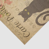 ヴィンテージブラックキャットはがきデカップティッシュP 薄葉紙 (詳細)